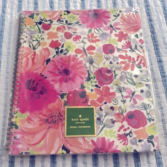 Kate Spade Large Spiral Notebook - Picture 1 of 5